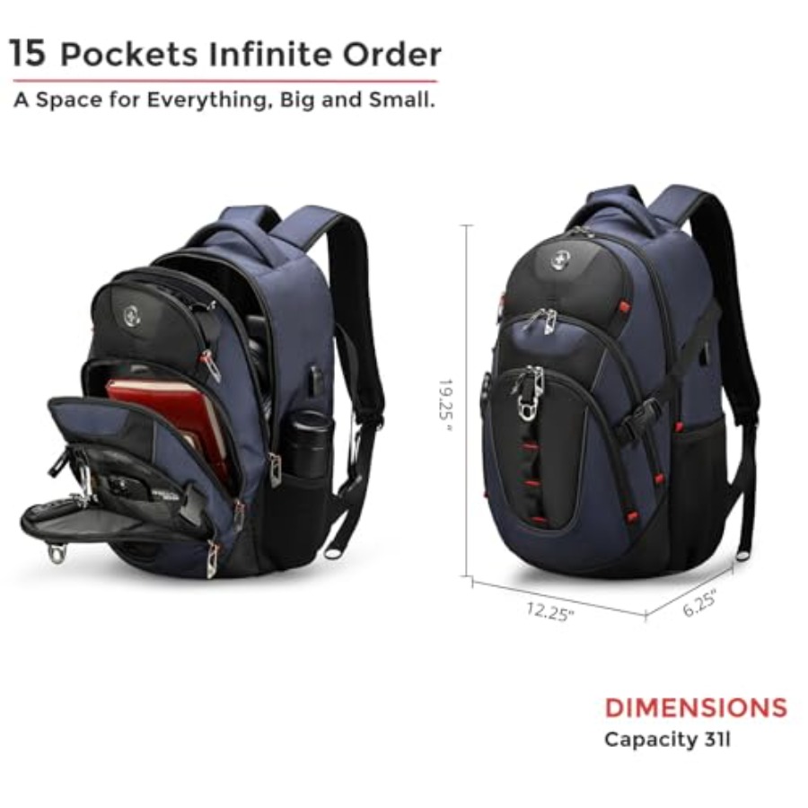 Design Laptop Backpack with US - Laptop Backpack 15.6 のレビューと価格