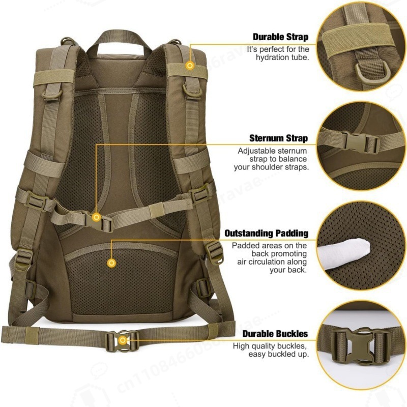 Waterproof Outdoor Tactical Ba - Rucksack Military Style のレビューと価格