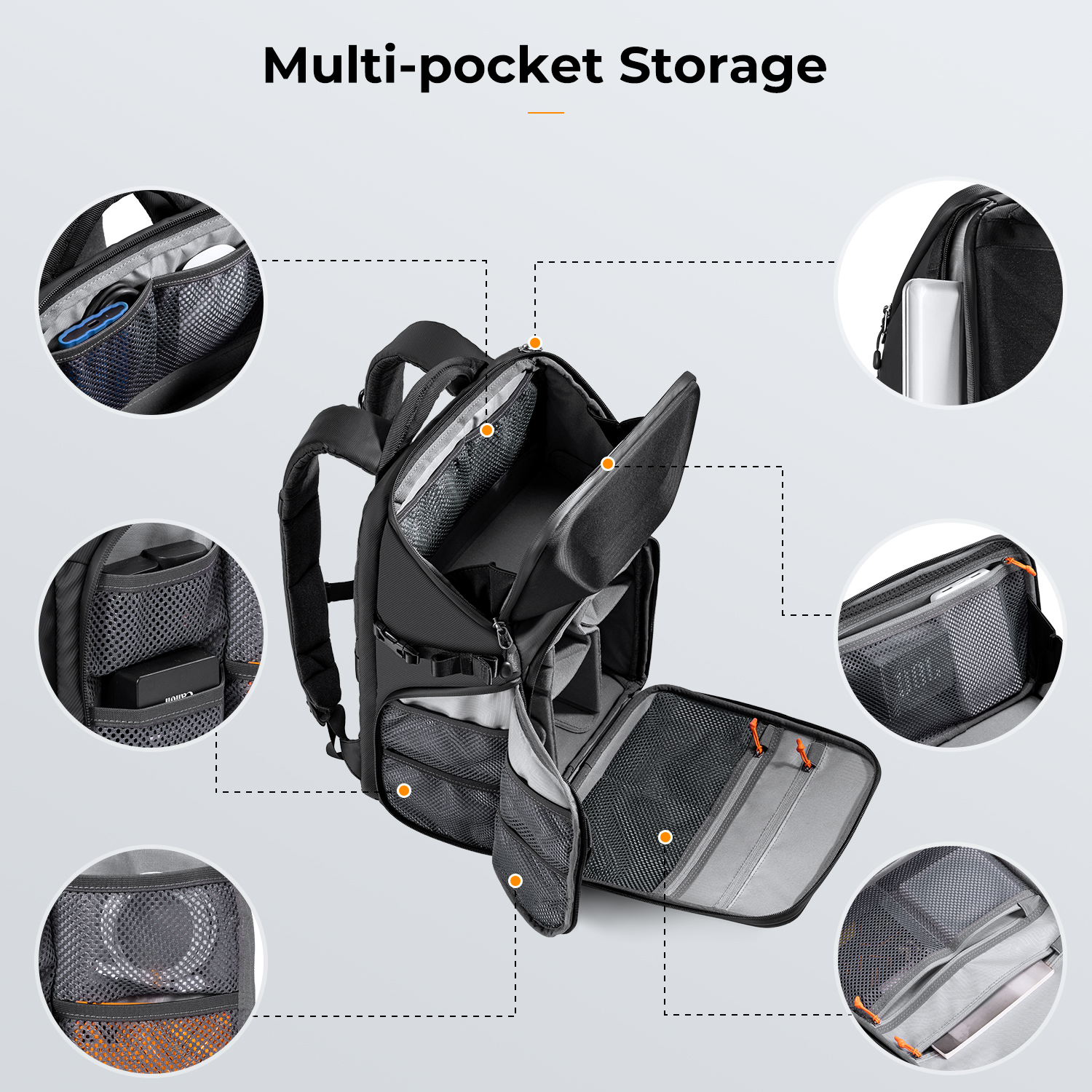 K&F CONCEPT 20L Camera Backpac - Laptop Backpack 15.6 のレビューと価格