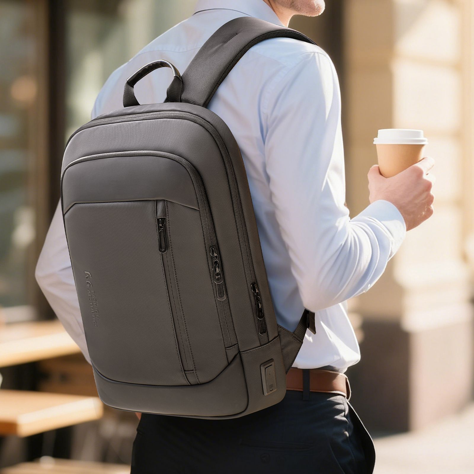 HK Lightweight Men's Business  - Laptop Backpack 15.6 のレビューと価格
