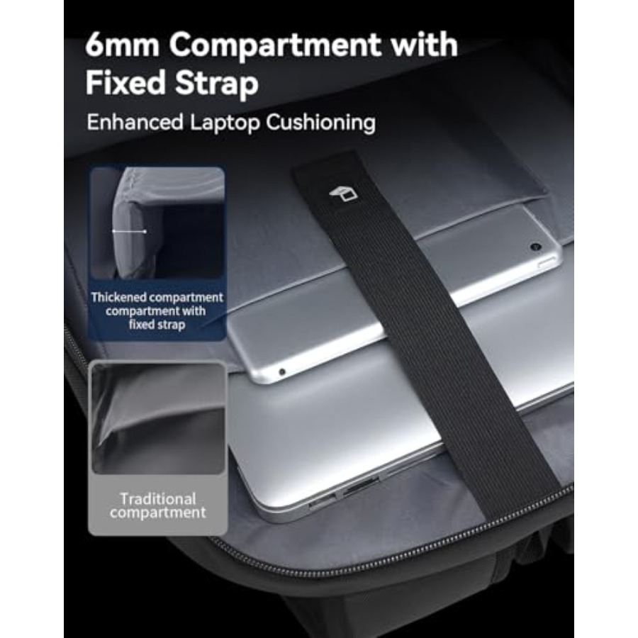 17.3'' Laptop Backpack for Men - Travel Backpack Anti Theft のレビューと価格