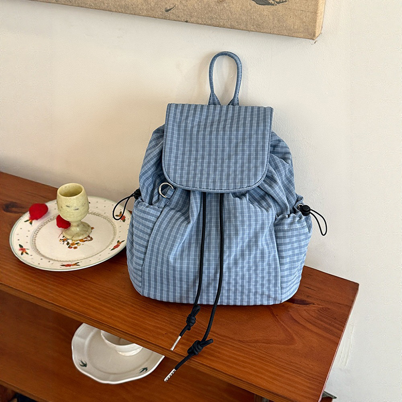 Plaid Laptop Lightweight Backp - Canvas Backpack Casual のレビューと価格