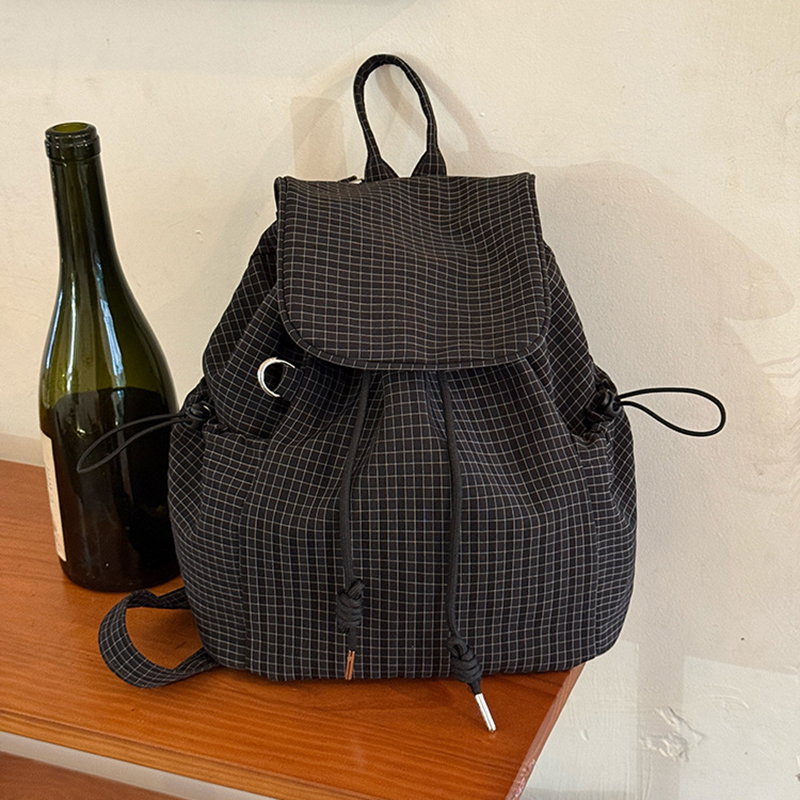 Plaid Laptop Lightweight Backp - Canvas Backpack Casual のレビューと価格