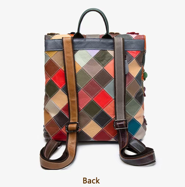 Vintage Women Genuine Leather  - Leather Backpack Vintage のレビューと価格