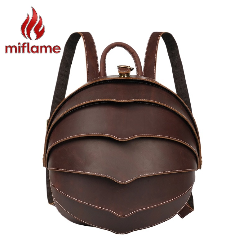 Vintage Handmade Genuine Leath - Leather Backpack Vintage のレビューと価格