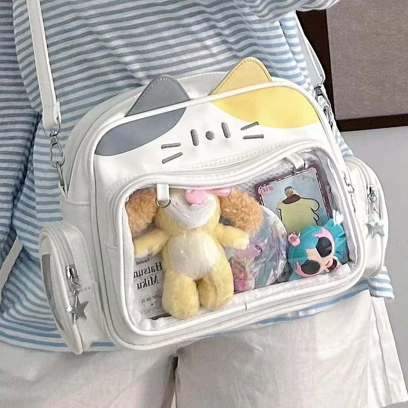 New Y2K Korean Kawaii Cat Ita  - Fashion Backpack Women のレビューと価格