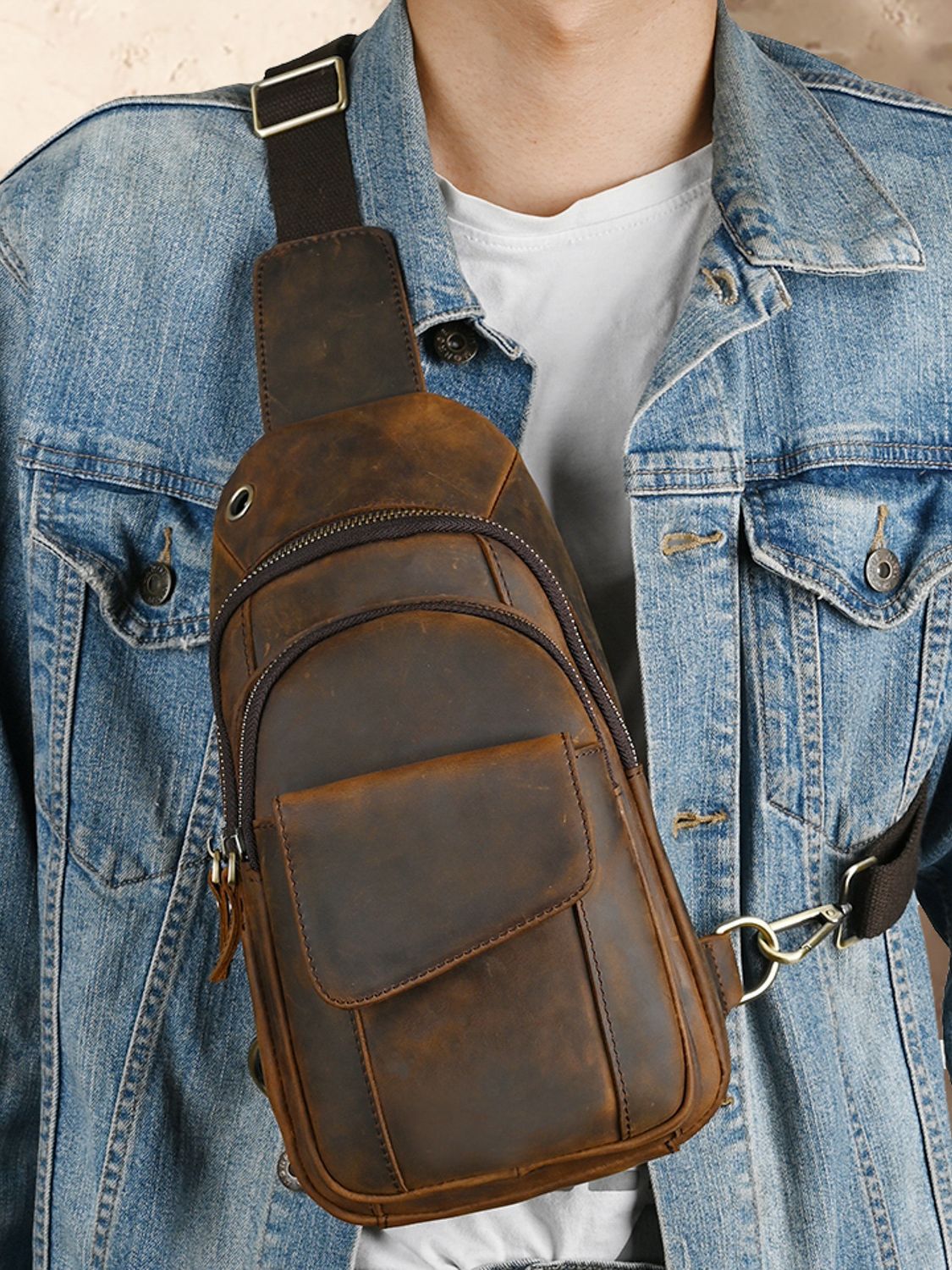 Designer Luxury Multifunction  - Leather Backpack Vintage のレビューと価格