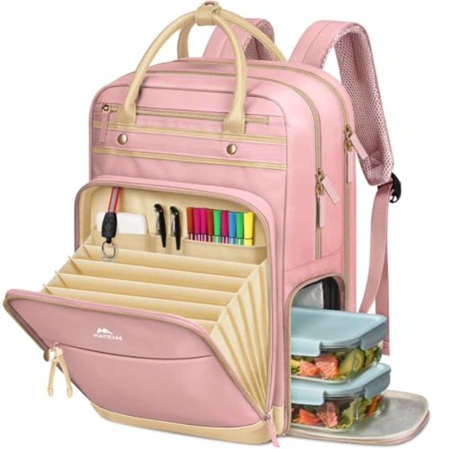 Lunch Backpack for Women, Teac - Laptop Backpack 15.6 のレビューと価格