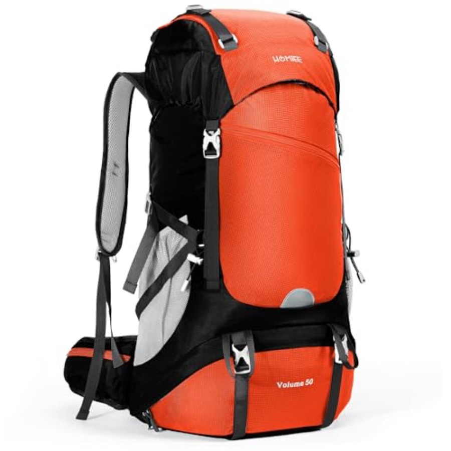 50L Hiking Backpack Travel Bag - Hiking Backpack Waterproof のレビューと価格