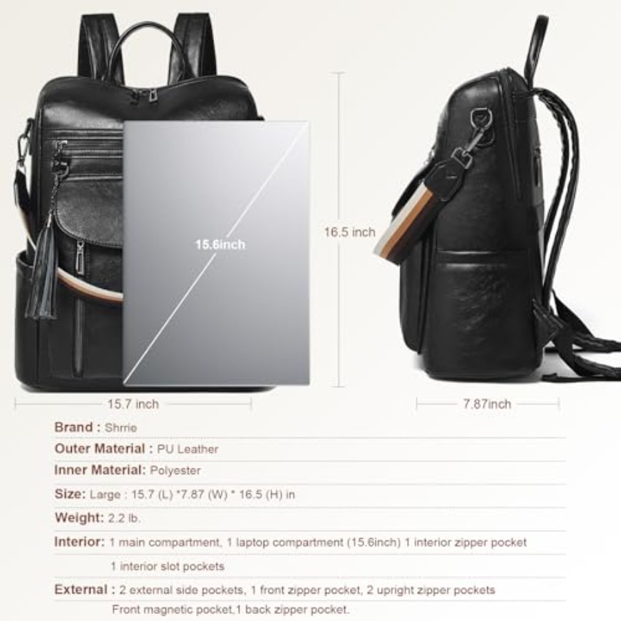 Laptop Backpack for Women 15.6 - Laptop Backpack 15.6 のレビューと価格