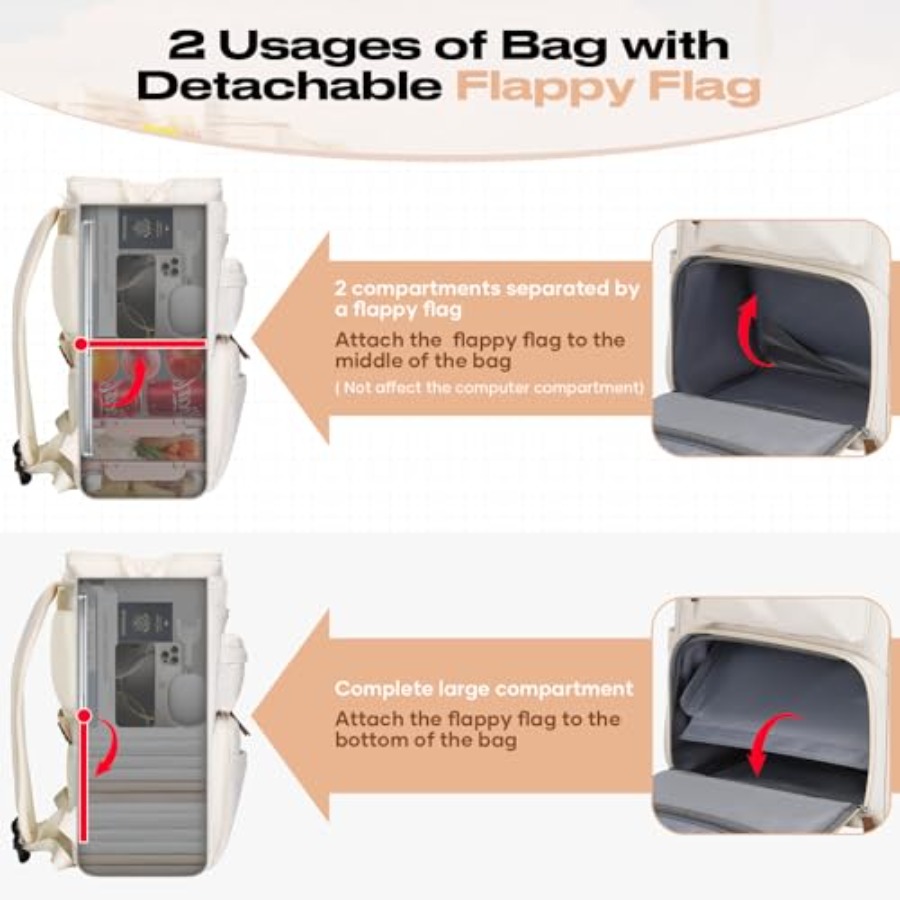 Travel Backpack for Women Men, - Laptop Backpack 15.6 のレビューと価格