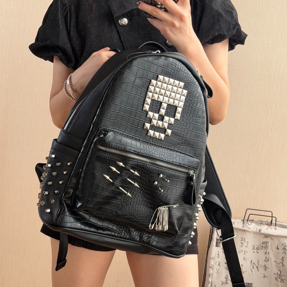 Original Black Crocodile Patte - Fashion Backpack Women のレビューと価格