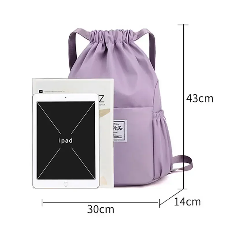 Sports Gym Drawstring Bag Wate - Drawstring Gym Bag のレビューと価格