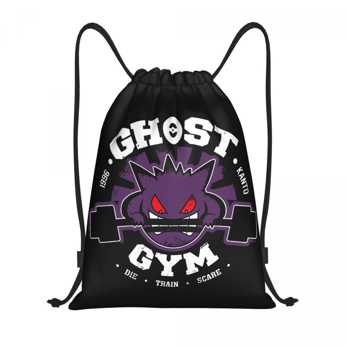 Ghost Gym Drawstring Backpack  - Drawstring Gym Bag のレビューと価格