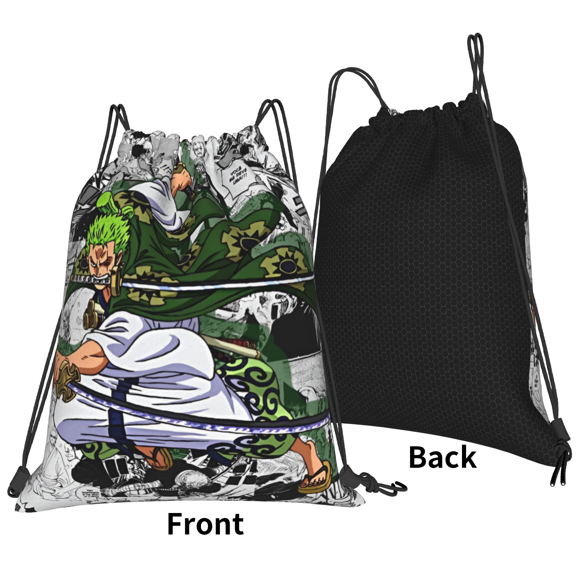 Custom Zoro O-One P-Piece Draw - Drawstring Gym Bag のレビューと価格