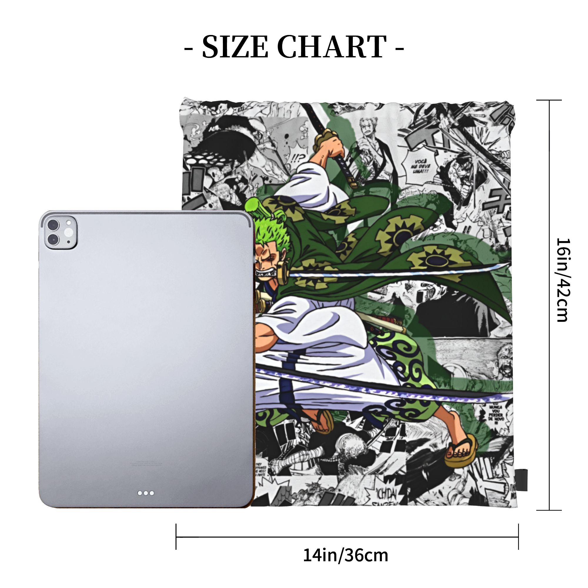 Custom Zoro O-One P-Piece Draw - Drawstring Gym Bag のレビューと価格