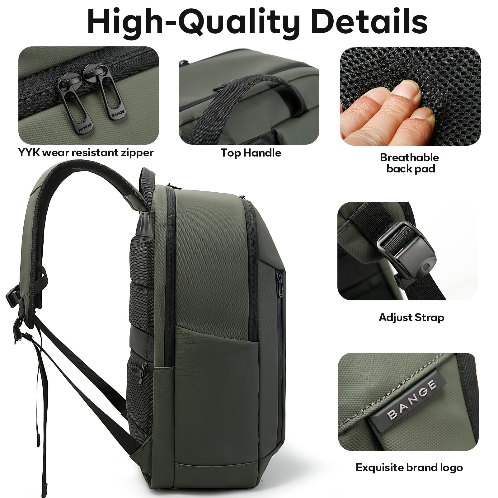 BANGE Fashion Simple Design Wo - Travel Backpack Anti Theft のレビューと価格