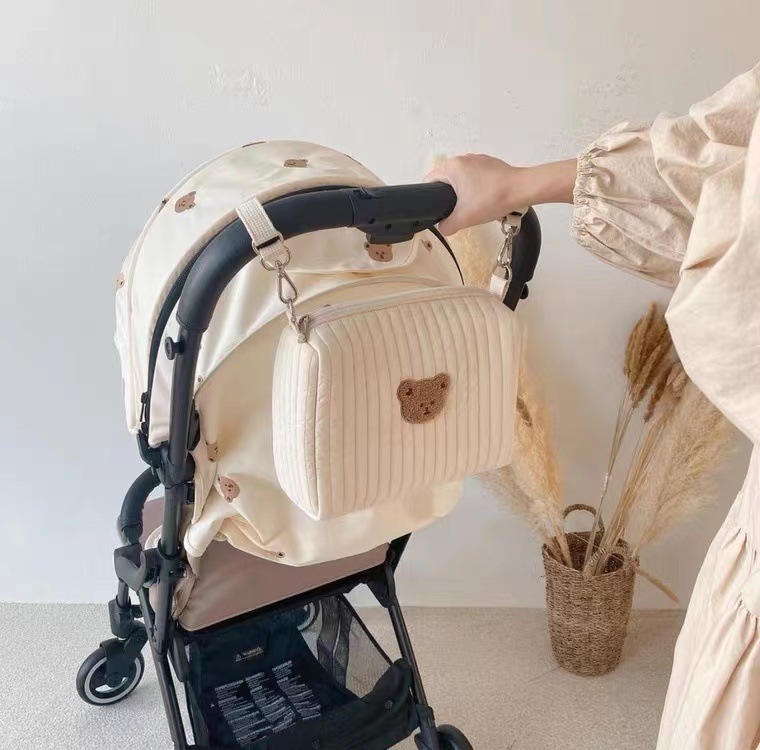 Embroidered Mommy Bag Handbag  - Backpack Diaper Bag のレビューと価格