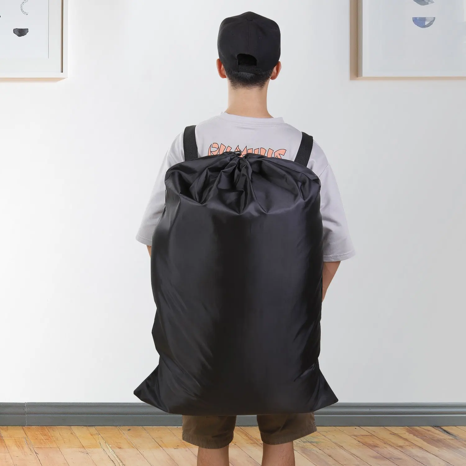 Black Oversized Polyester Wate - Hiking Backpack Waterproof のレビューと価格