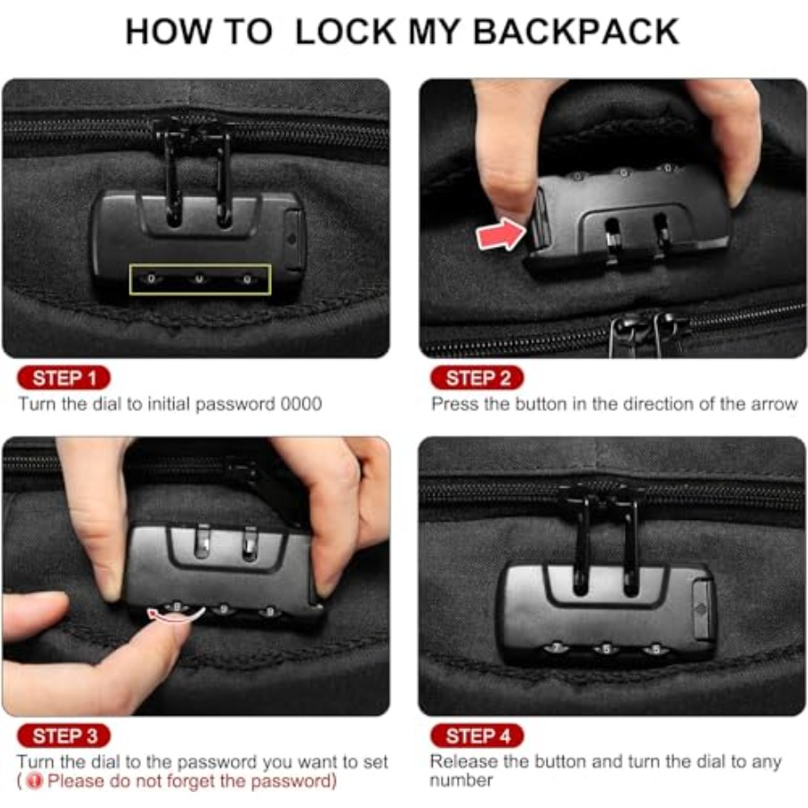 Laptop Backpack for Men Women, - Travel Backpack Anti Theft のレビューと価格