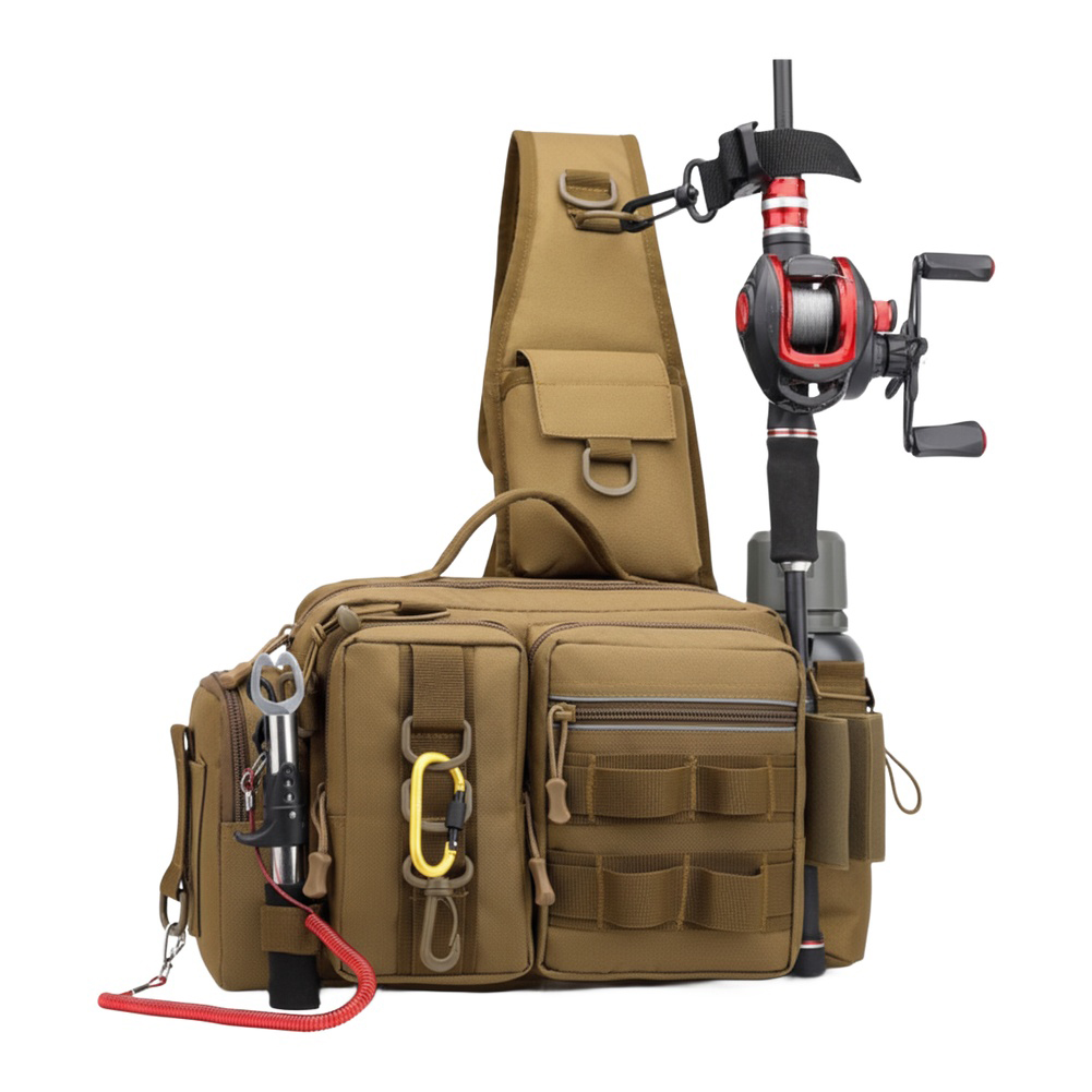 Fishing Backpack with Rod Hold - Hiking Backpack Waterproof のレビューと価格