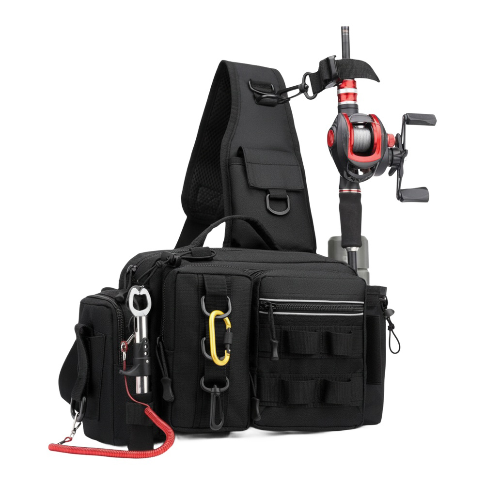 Fishing Backpack with Rod Hold - Hiking Backpack Waterproof のレビューと価格