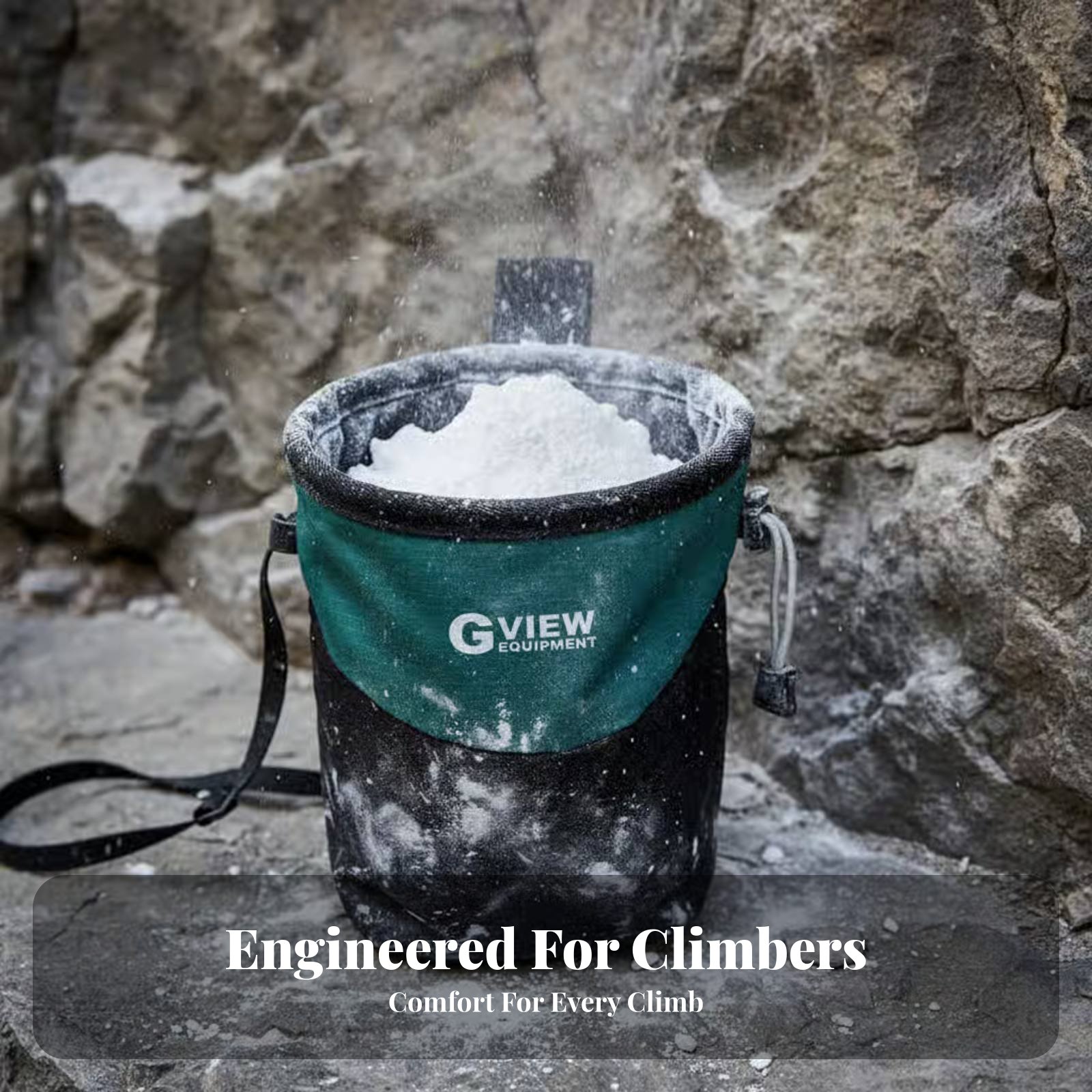 Rock Climbing Chalk Bag Drawst - Drawstring Gym Bag のレビューと価格