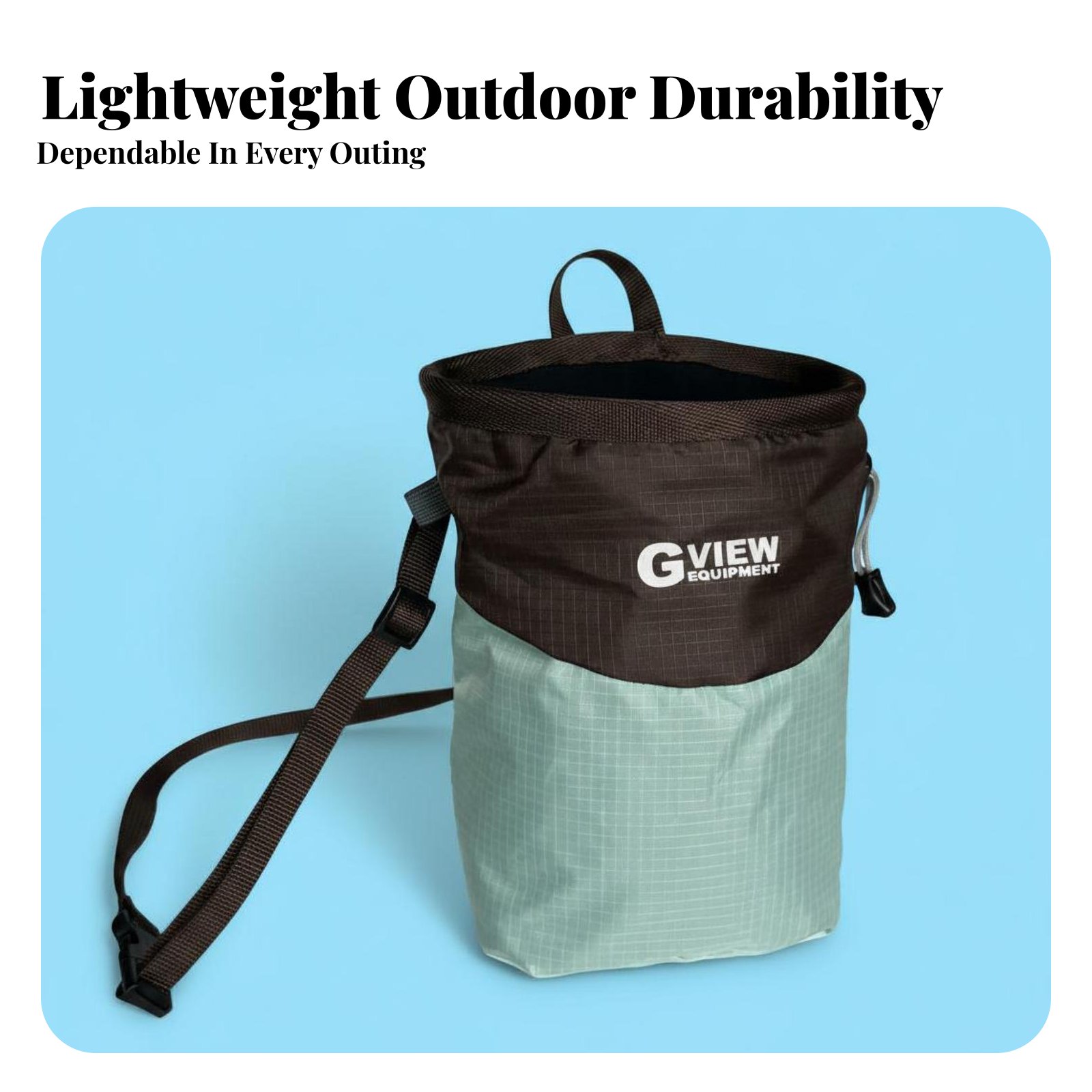 Rock Climbing Chalk Bag Drawst - Drawstring Gym Bag のレビューと価格