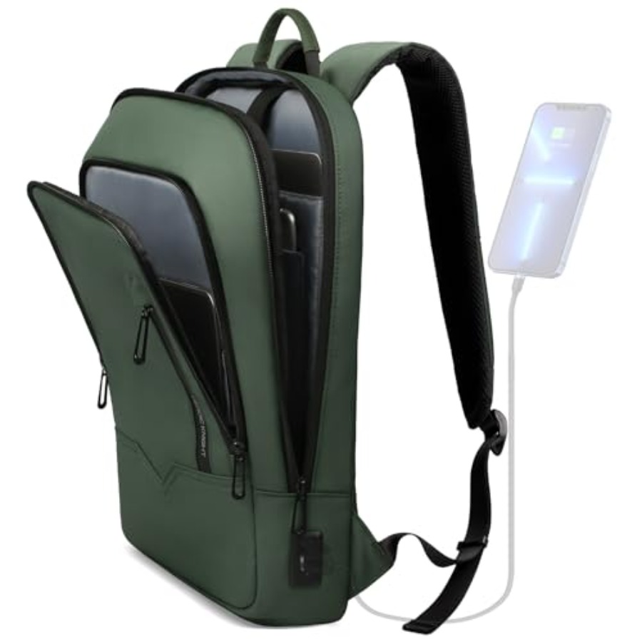 Backpack for Men Business Slim - Travel Backpack Anti Theft のレビューと価格