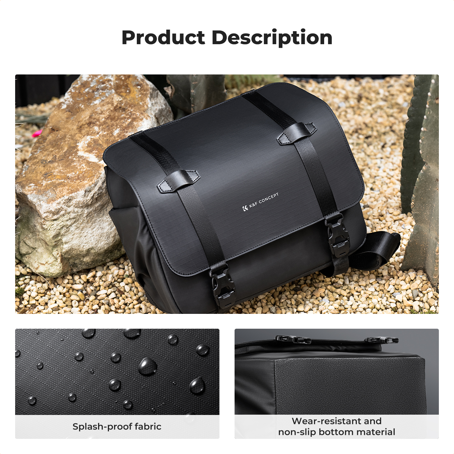 K&F CONCEPT 10L Camera Sling B - Rain Cover Backpack のレビューと価格