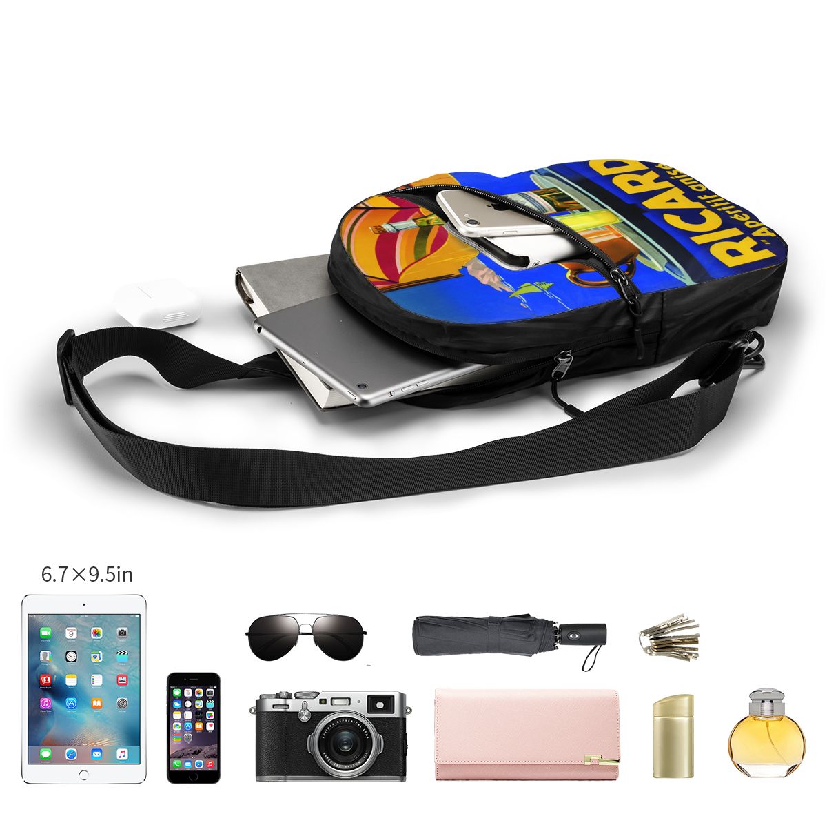 Custom Ricard Sling Chest Bag  - Sling Backpack Shoulder のレビューと価格
