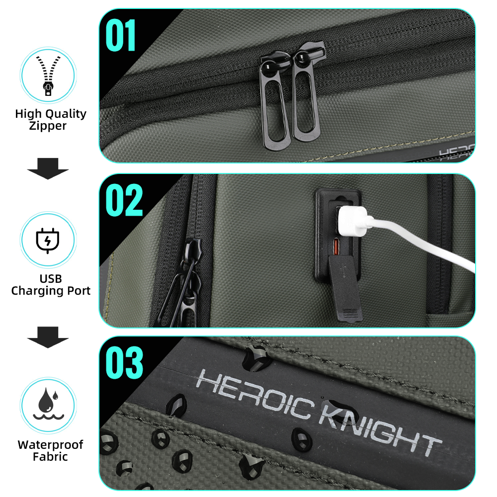 HK Business Men's Backpack 15. - Laptop Backpack 15.6 のレビューと価格