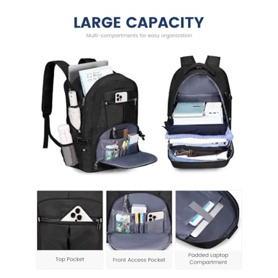 Travel Laptop Backpack Waterpr - Travel Backpack Anti Theft のレビューと価格