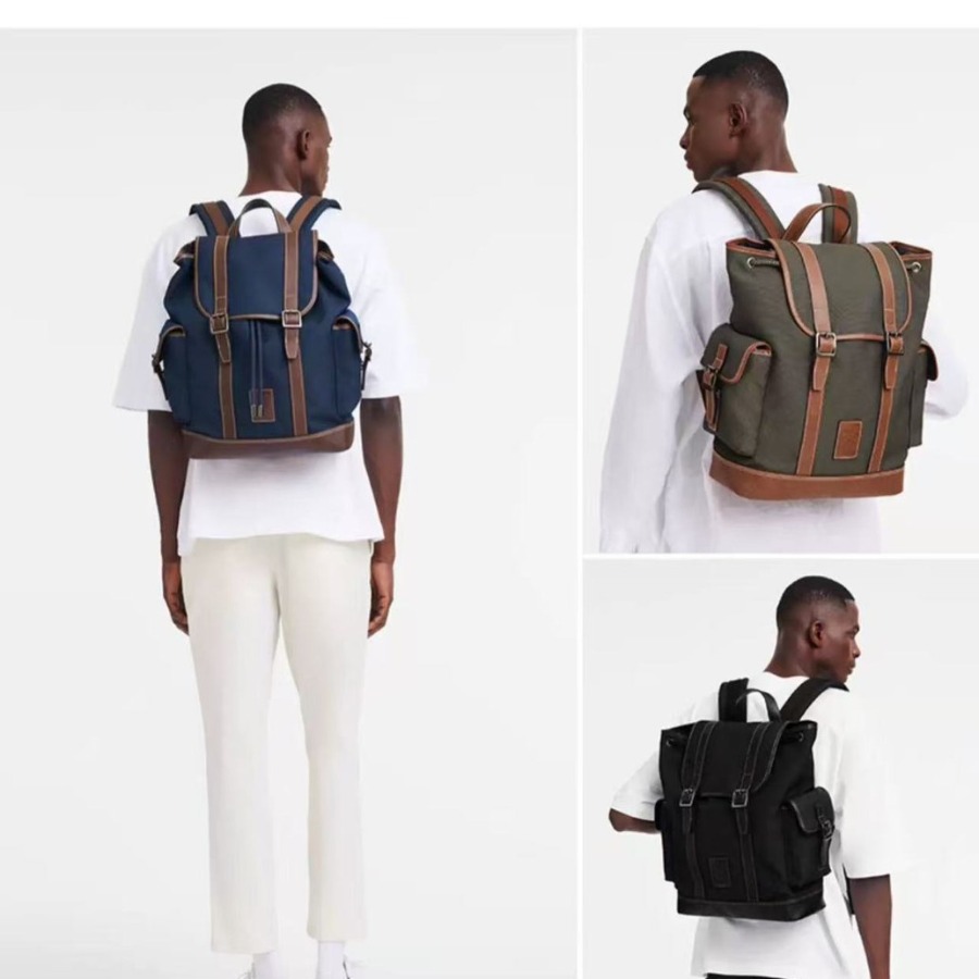 【New Arrival】Vintage Canvas Ba - Leather Backpack Vintage のレビューと価格